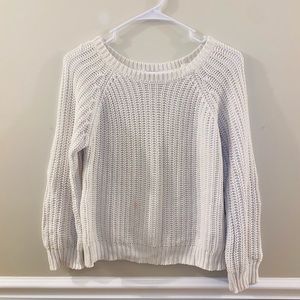 Forever 21 white sweater